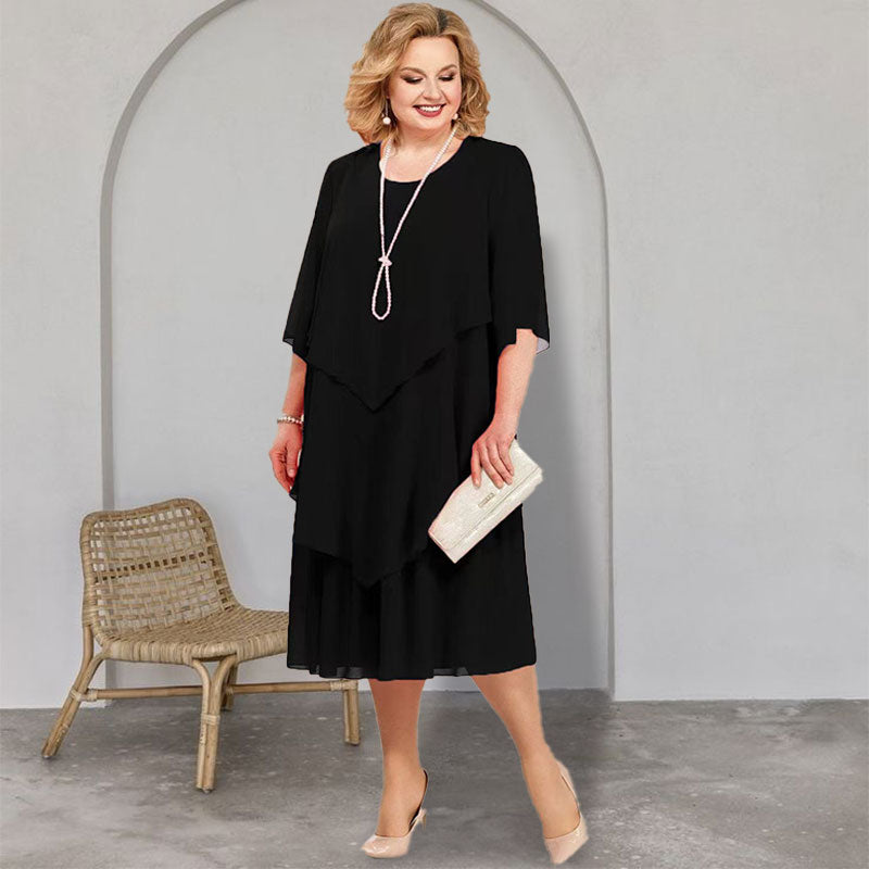 【L-4XL】💖Rochie lungă elegantă din sifon