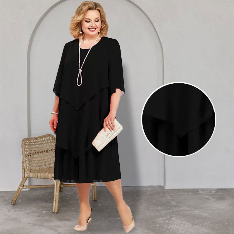 【L-4XL】💖Rochie lungă elegantă din sifon