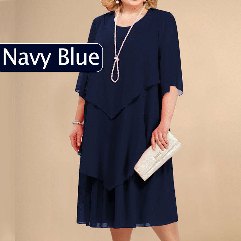【L-4XL】💖Rochie lungă elegantă din sifon