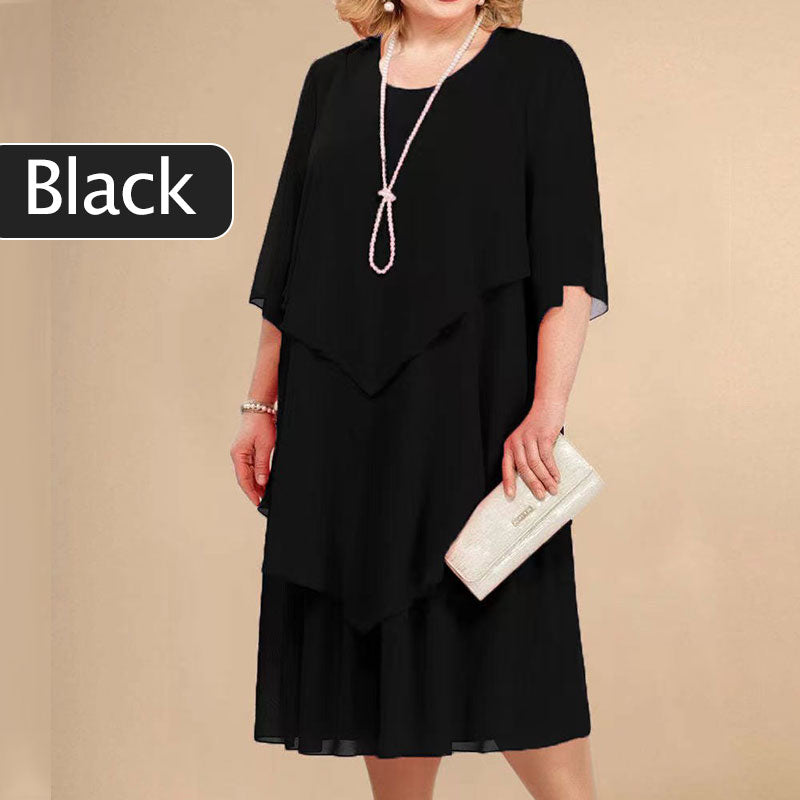 【L-4XL】💖Rochie lungă elegantă din sifon
